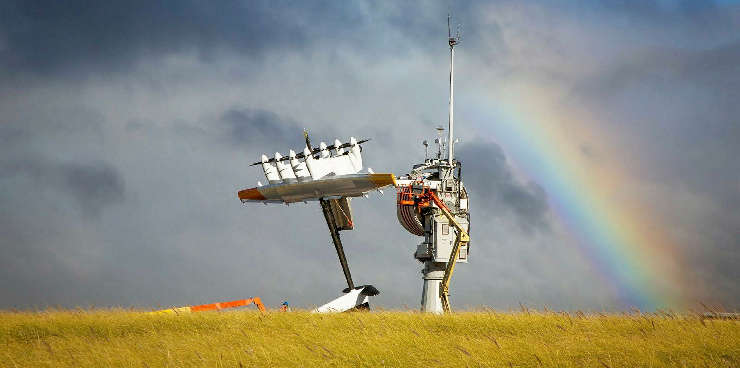 a large power generating kite of makani